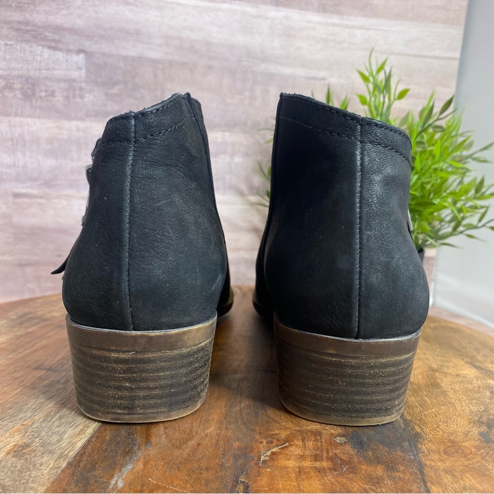 Lucky Brand “LK Brielle” Black Suede Bootie - Size: 8.5M - Picture 6 of 9